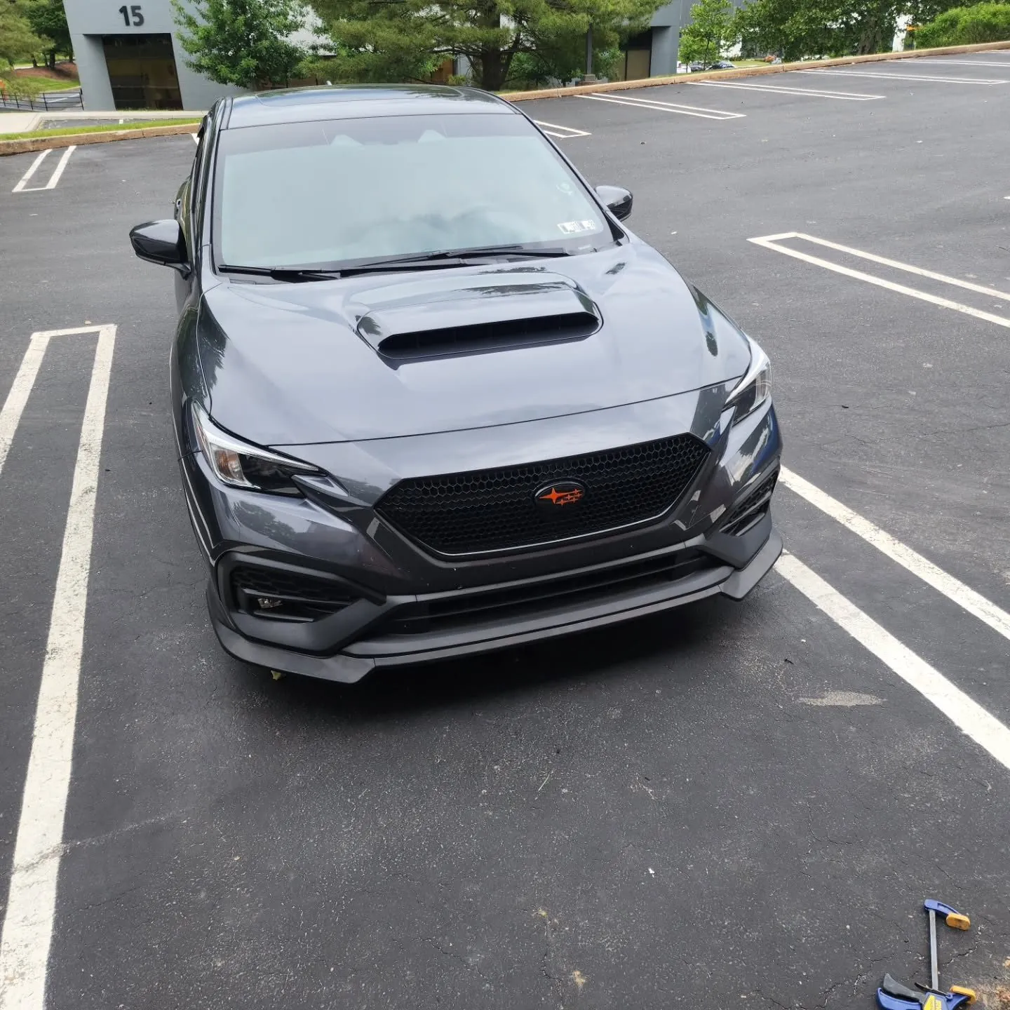 AeroFlow lip in the lot