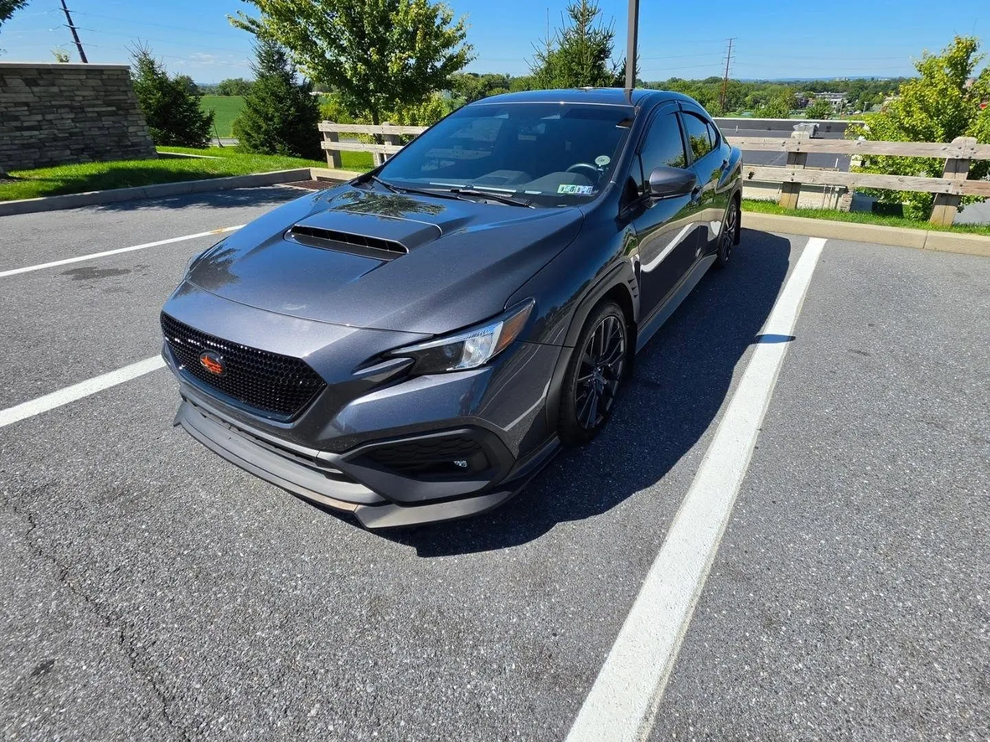 Front three-quarter in an empty lot