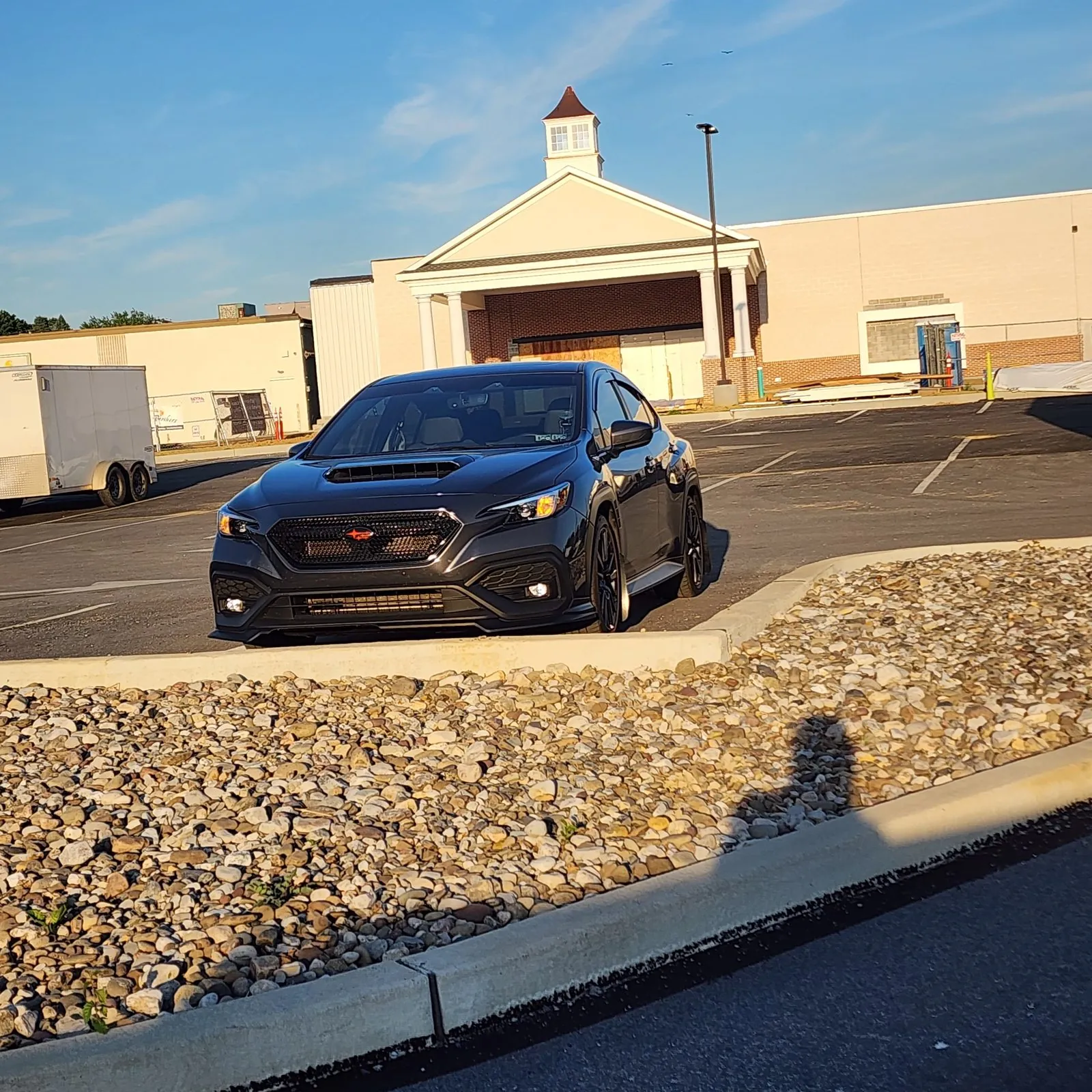Early days in the lot