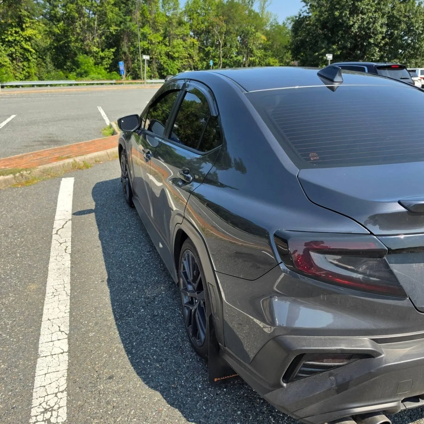 Rear three-quarter on the Virginia trip