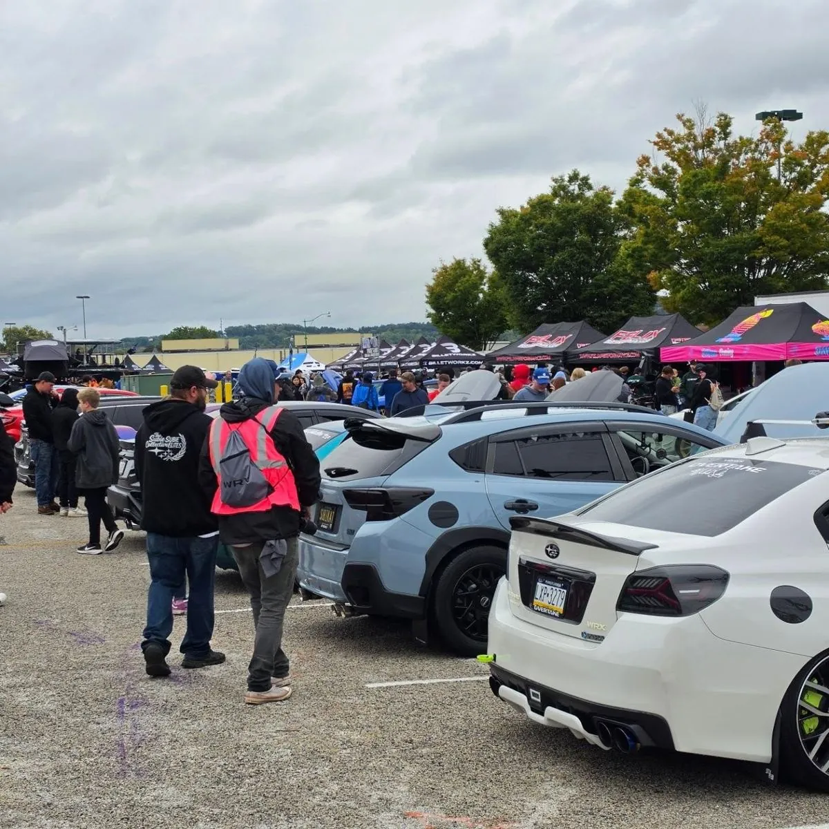 A build on the Boxerfest show lot