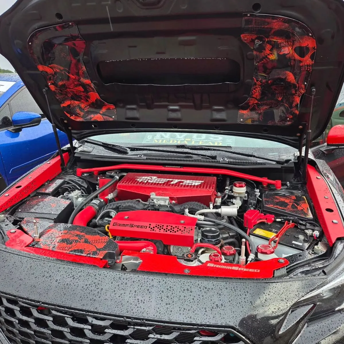 A build on the Boxerfest show lot