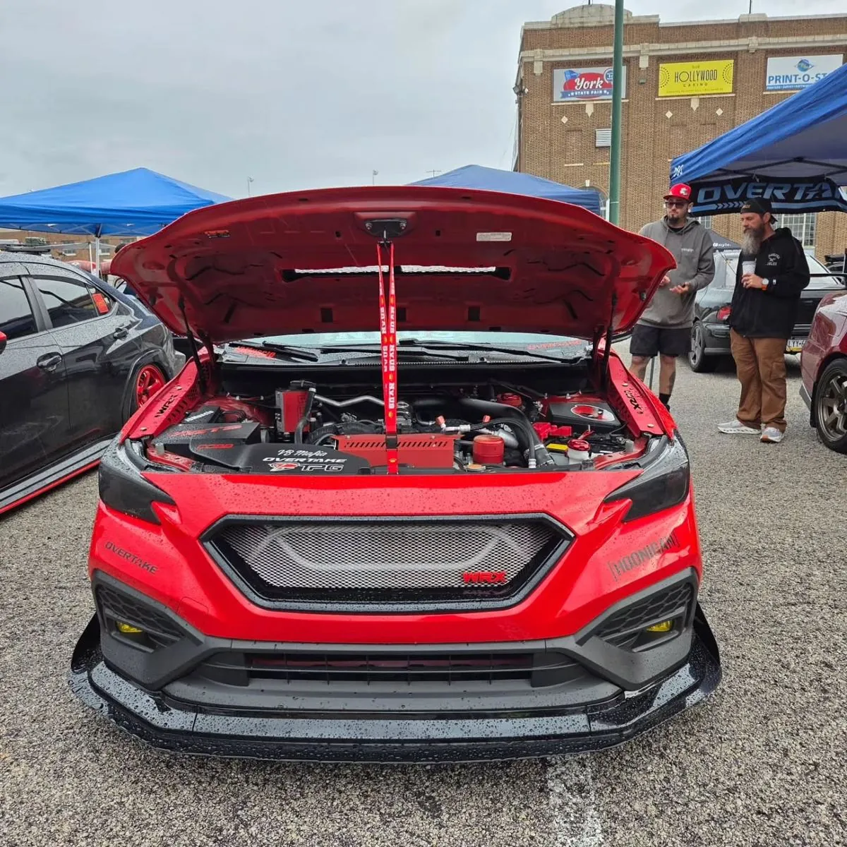 A build on the Boxerfest show lot