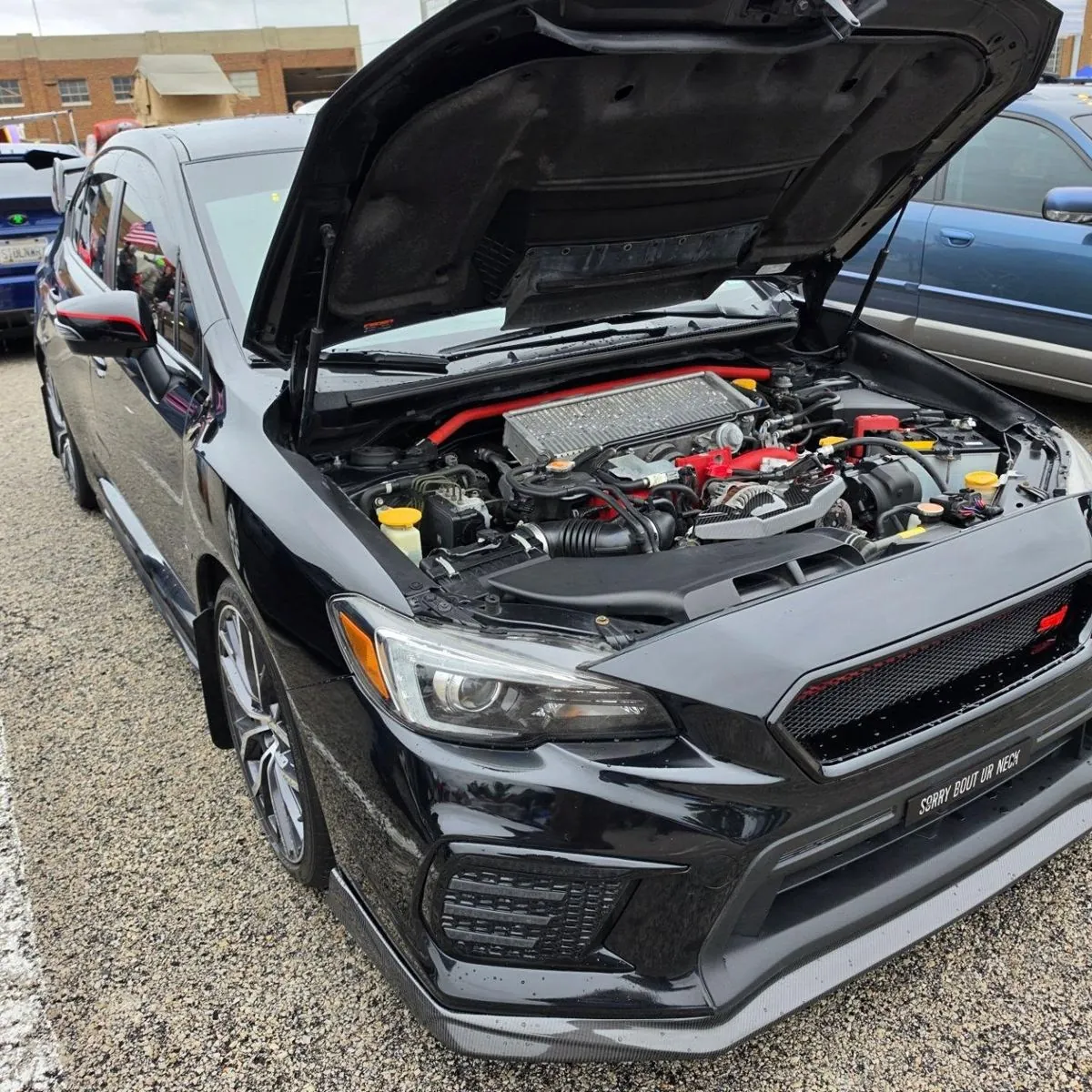 A build on the Boxerfest show lot