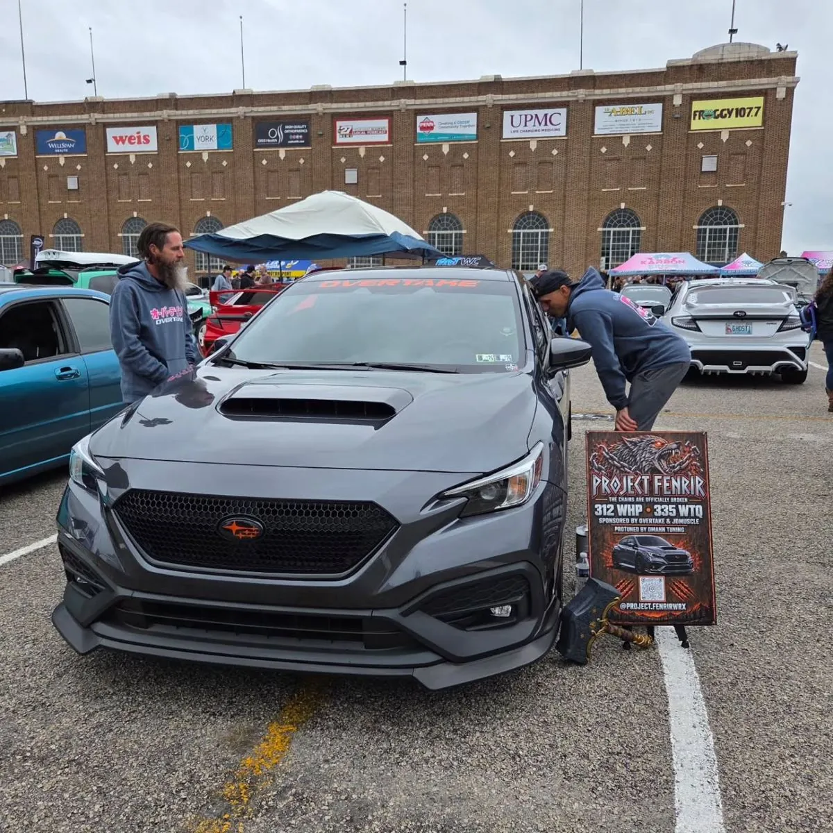 Fenrir on the Boxerfest show lot
