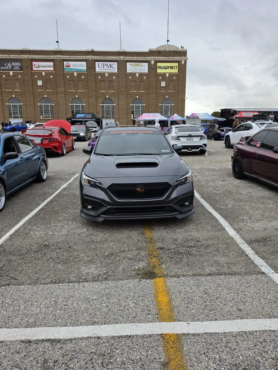 Fenrir head on in the Boxerfest lot
