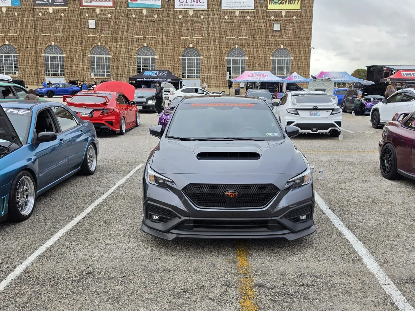 Fenrir front and center on the show lot