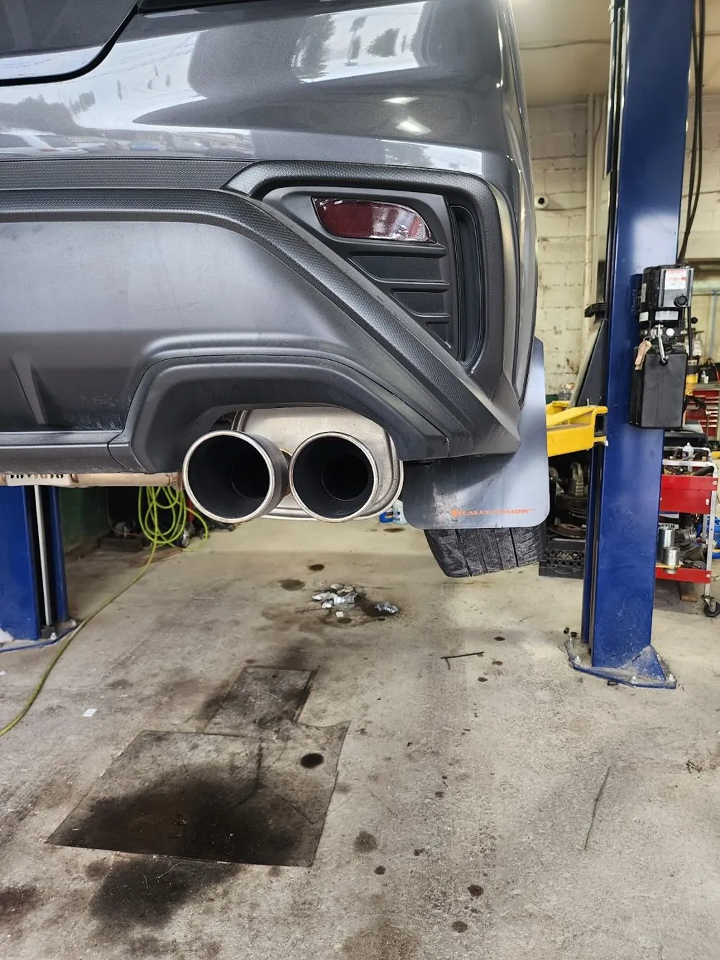 Tips and the empty bay