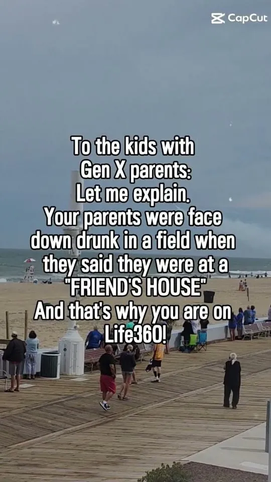 Meme: To the kids with Gen X parents