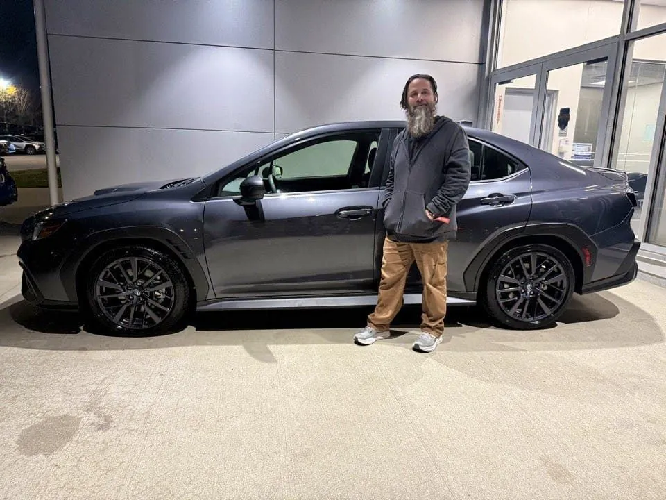 Don with the car on delivery night