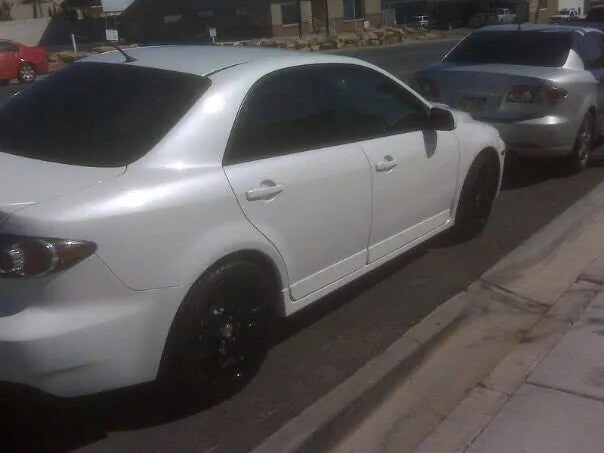 White Mazdaspeed6 in Las Vegas