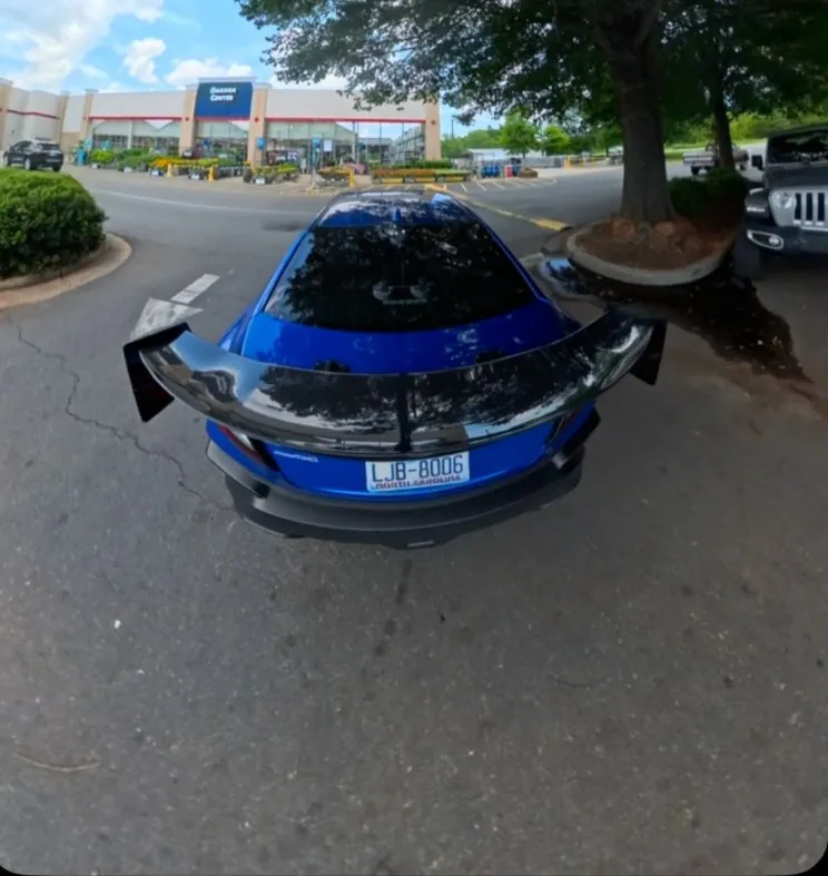 @bonestockvb's WRX from above the wing